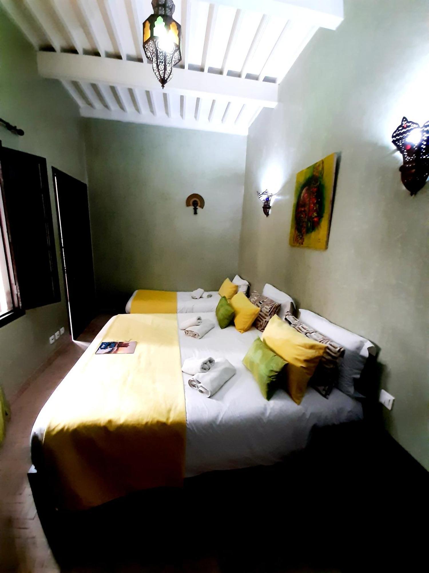 Riad Dar Assalama Terrasse Vue Mer 에사우이라 객실 사진